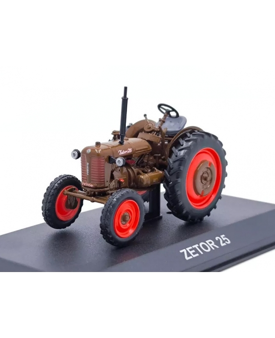 Časopis s modelem Zetor 25
