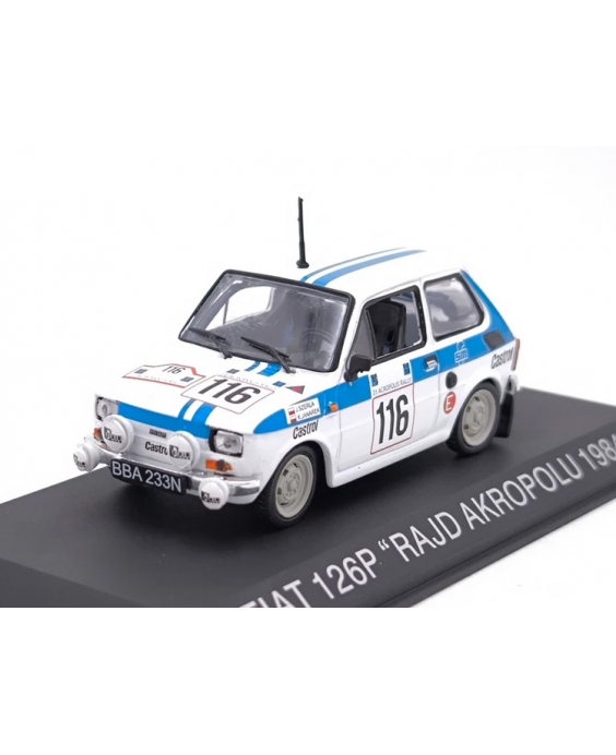 Časopis s modelem Fiat 126P...