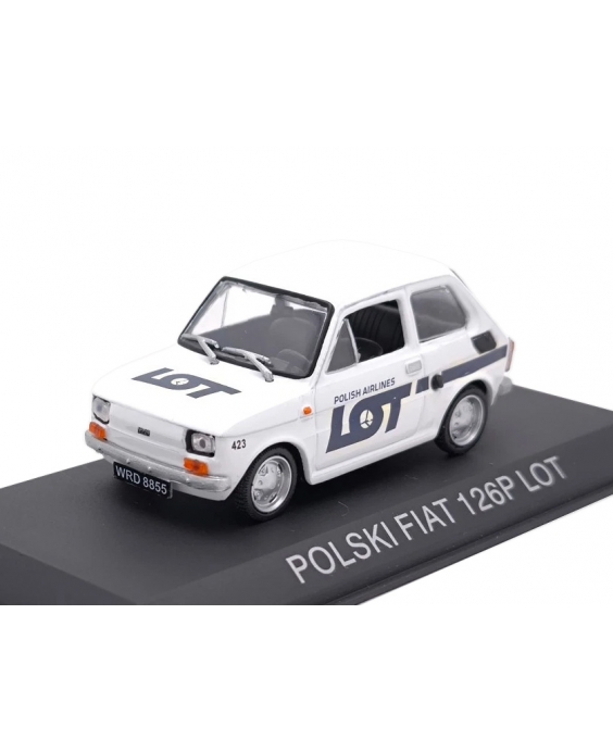 Časopis s modelom Fiat 126P...