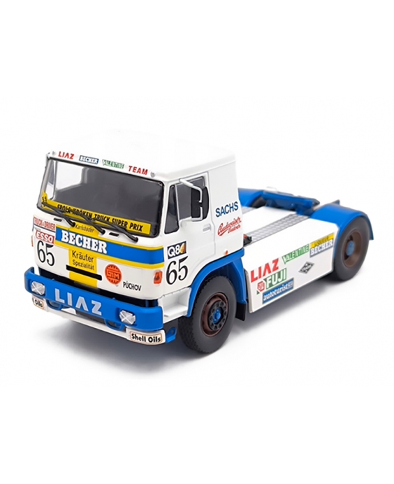 Magazin mit Modell Liaz...