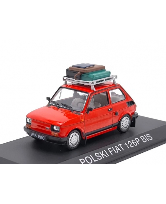 Magazyn z modelem Fiat 126P...