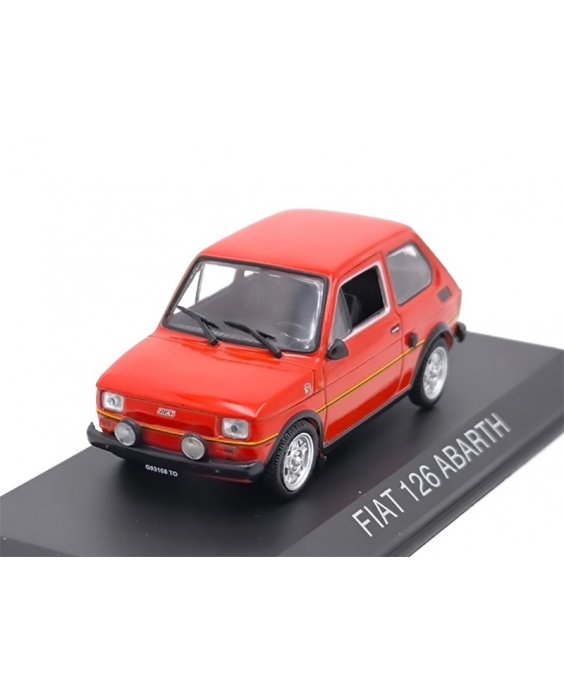 Magazin mit Modell Fiat 126...