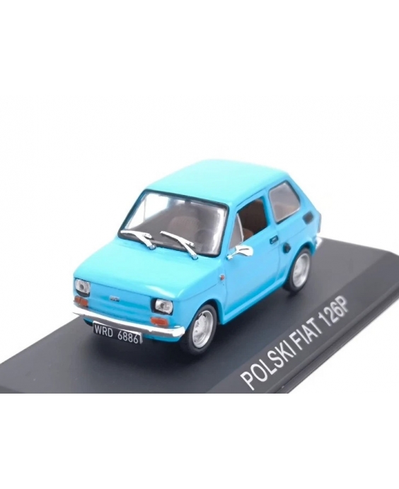 Časopis s modelem Fiat 126P