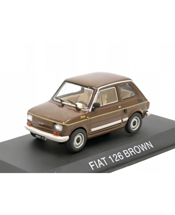 Časopis s modelem Fiat 126...