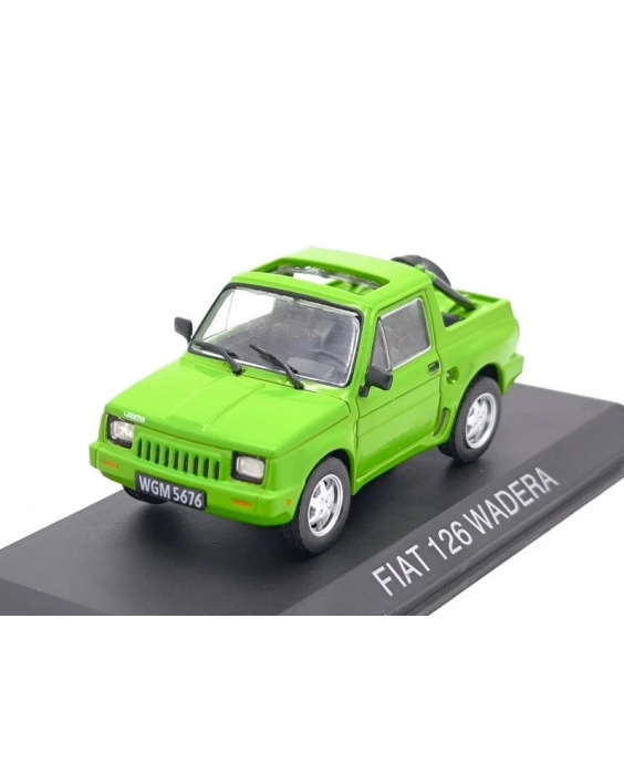 Časopis s modelem Fiat 126...