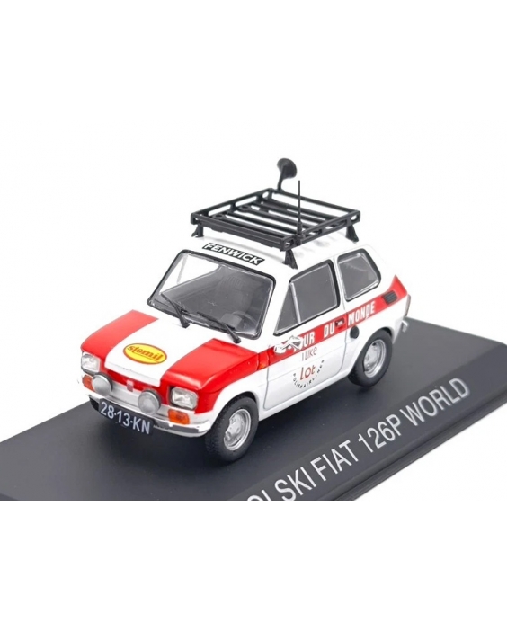 Magazin mit Modell Fiat...