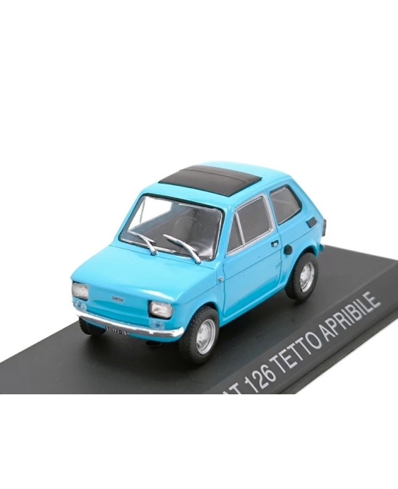 Časopis s modelem Fiat 126...
