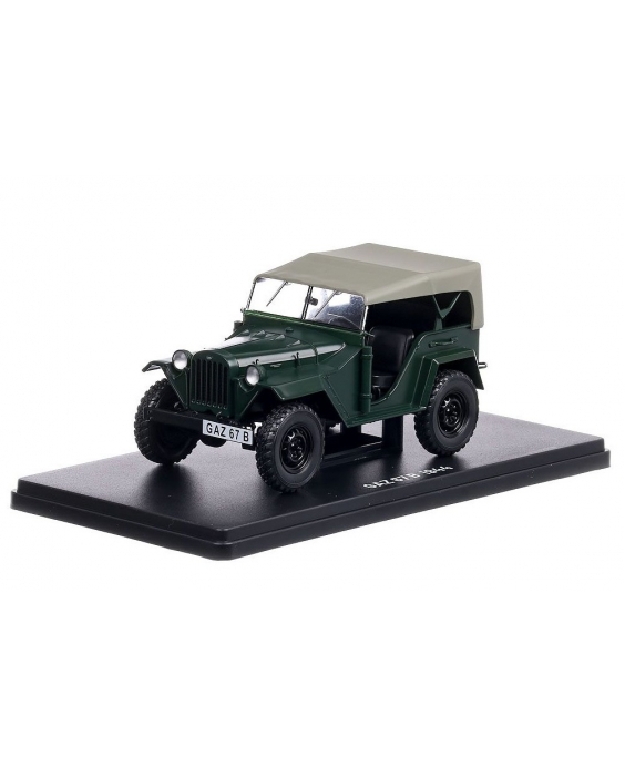 Časopis s modelem GAZ 67B