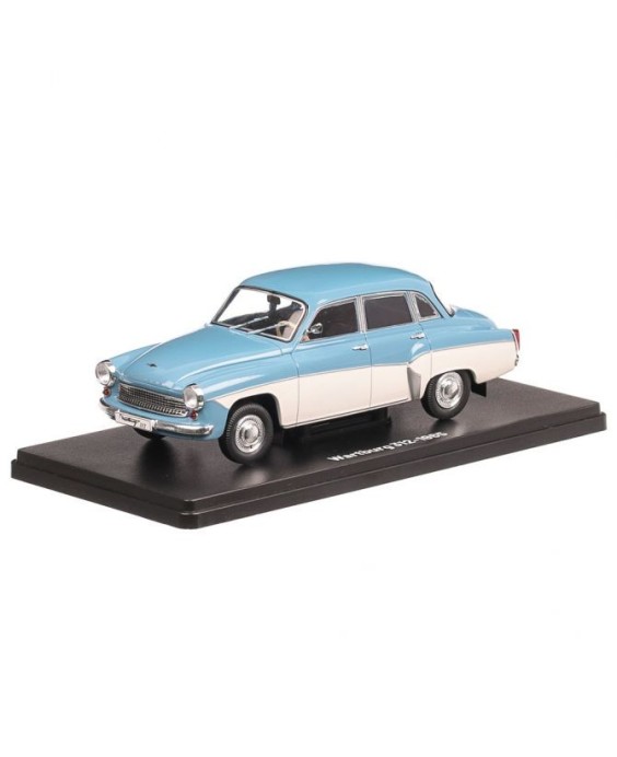 Magazin mit Modell Wartburg...