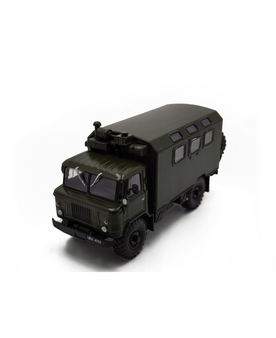 Magazine with model GAZ 66