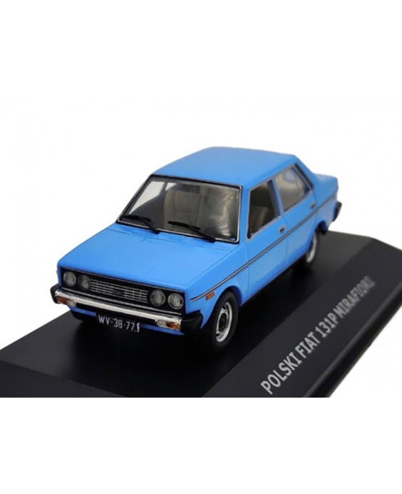 Magazyn z modelem Fiat 131P