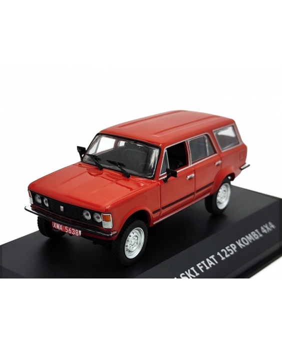 Časopis s modelem FSO Fiat...